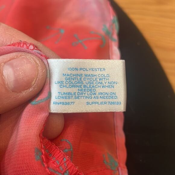 L’Amour Nanette Leopore
Sleeveless Anchor Top With Open Back Size XS - Picture 7 of 7